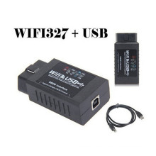 Auto diagnóstico interfaz Elm 327 USB WiFi Scanner